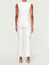 Bridget Boot High Rise Instasculpt™ Crop Jeans | White