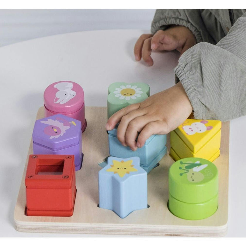 Rainbow Sensory Shape Sorter