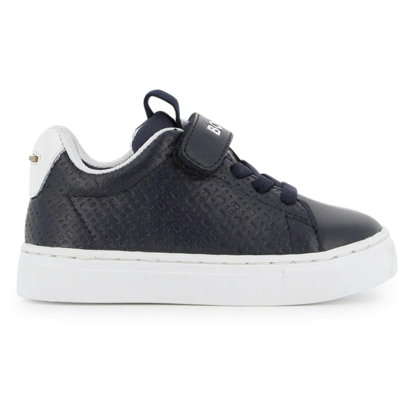 Navy Velcro Strap Sneaker