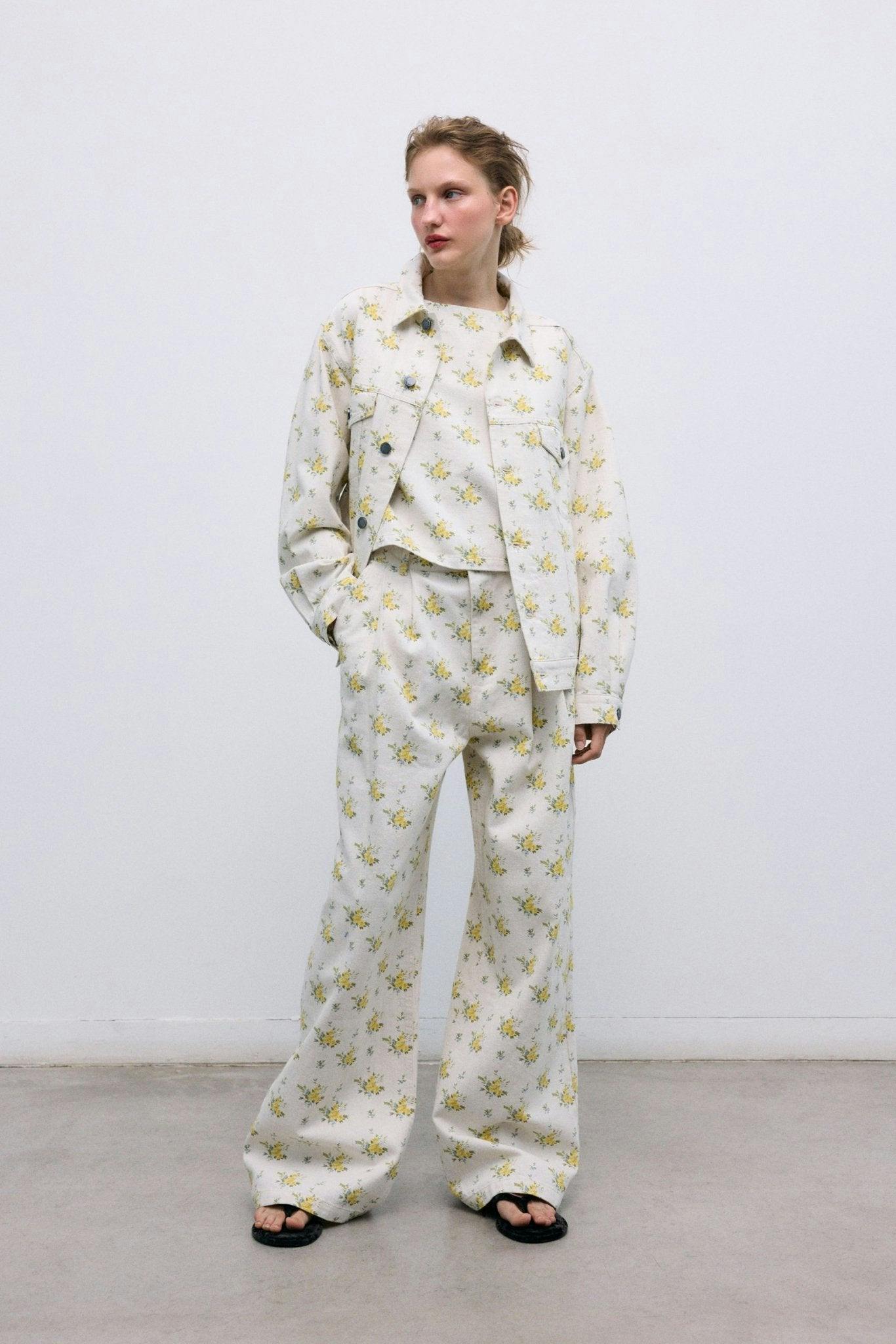 Mimosa Woman Pant Mimosa Print