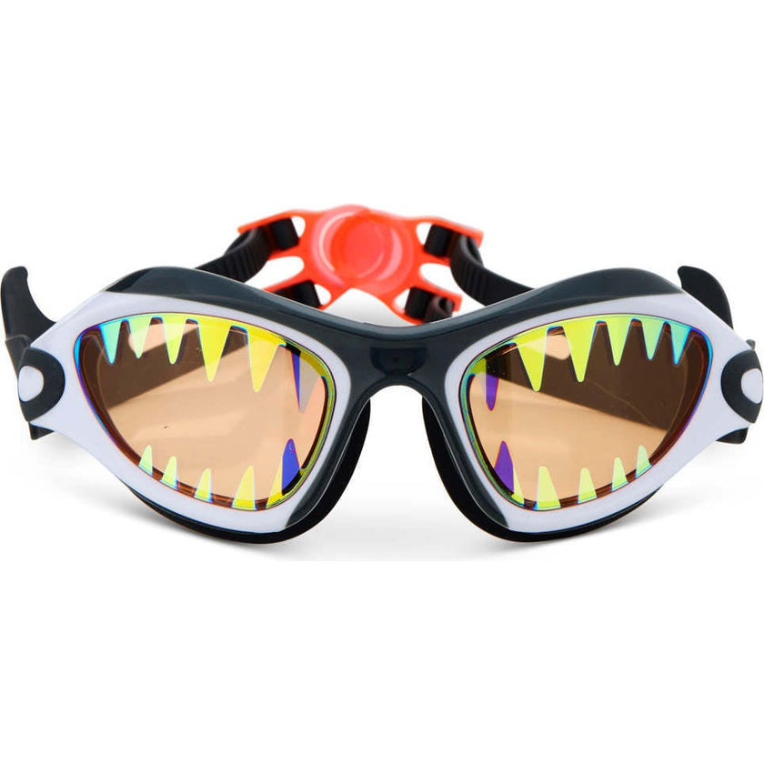 Megamouth Great Bite White Youth Novelty Swim Goggle
