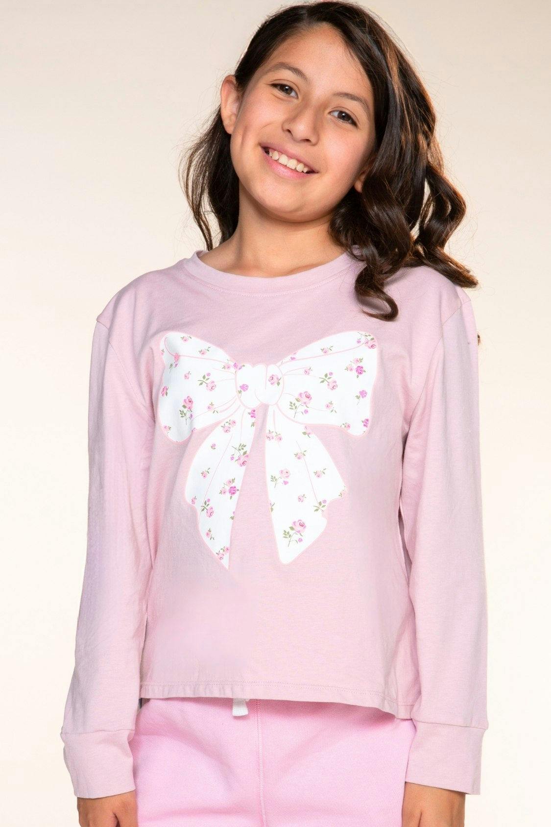 Washed Cotton Long Sleeve Easy Tee