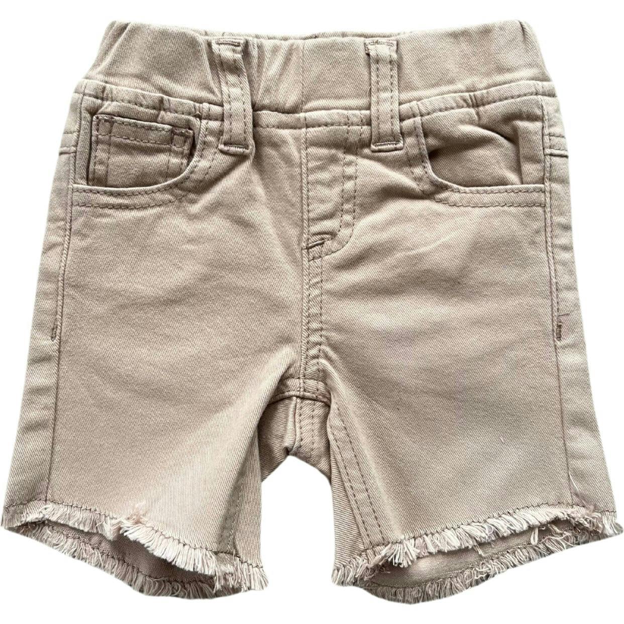 Boy's Twill Shorts Khaki