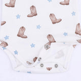 Mini Cowboy Boots - Long Sleeve Bodysuit