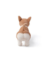 McHugs Peachy Butt Corgi Cute Pet Weighted Plush Animal 25cm