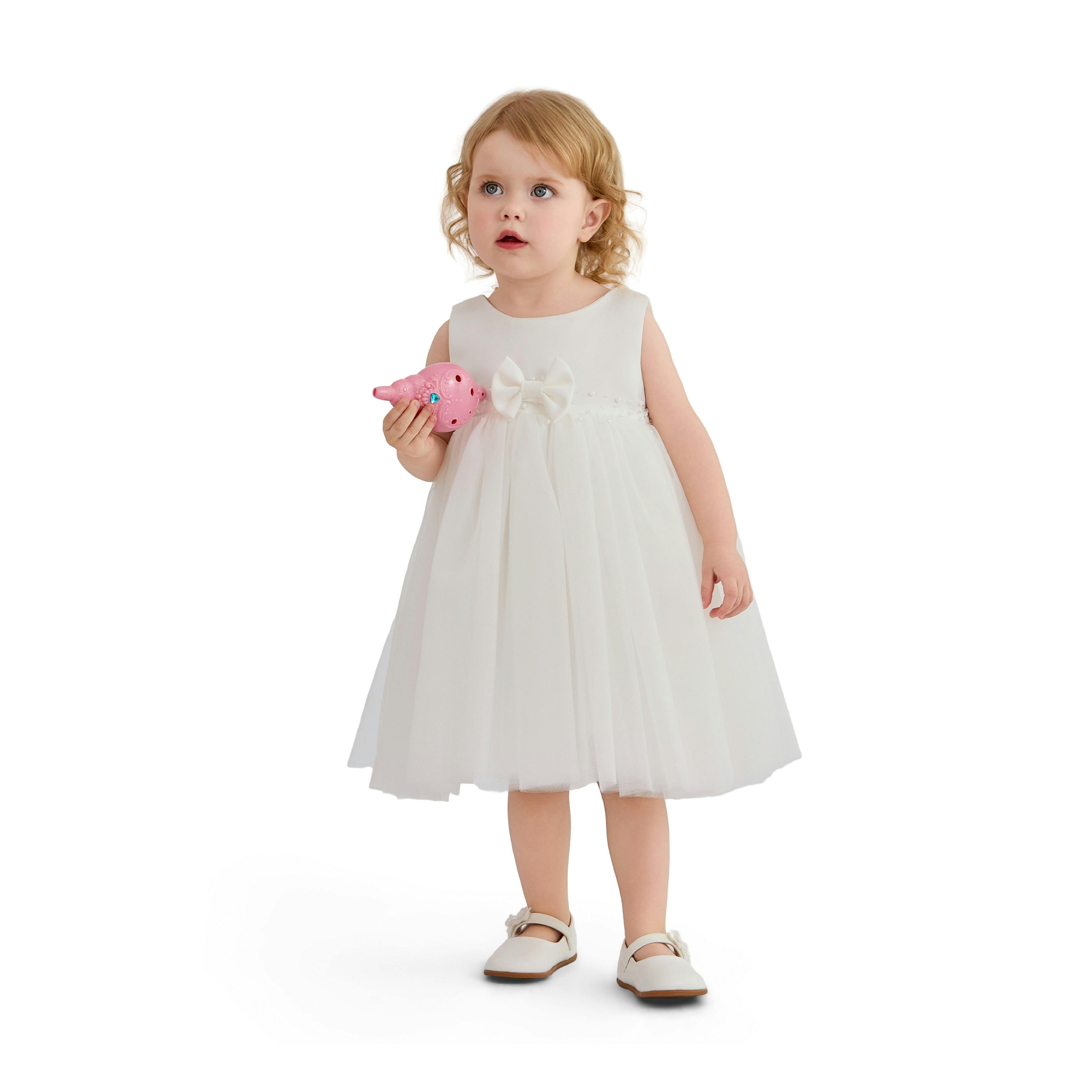Ivory Oravelle Lace Petal Gown