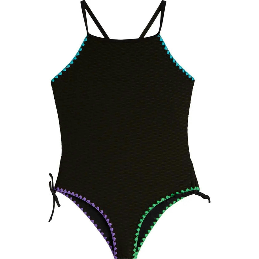 Junko Textured One Piece Swimsuit