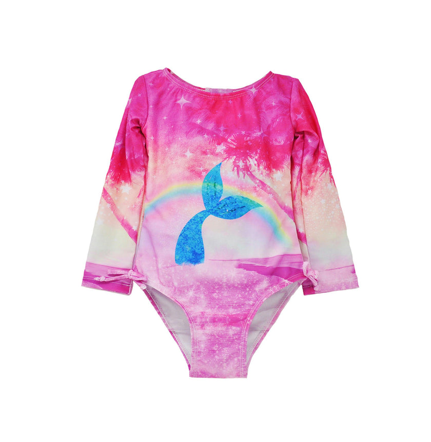 UPF 50+ Charlie L/S Rash Guard Swimsuit