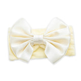 Multicolor Elastic Bow Headband Set