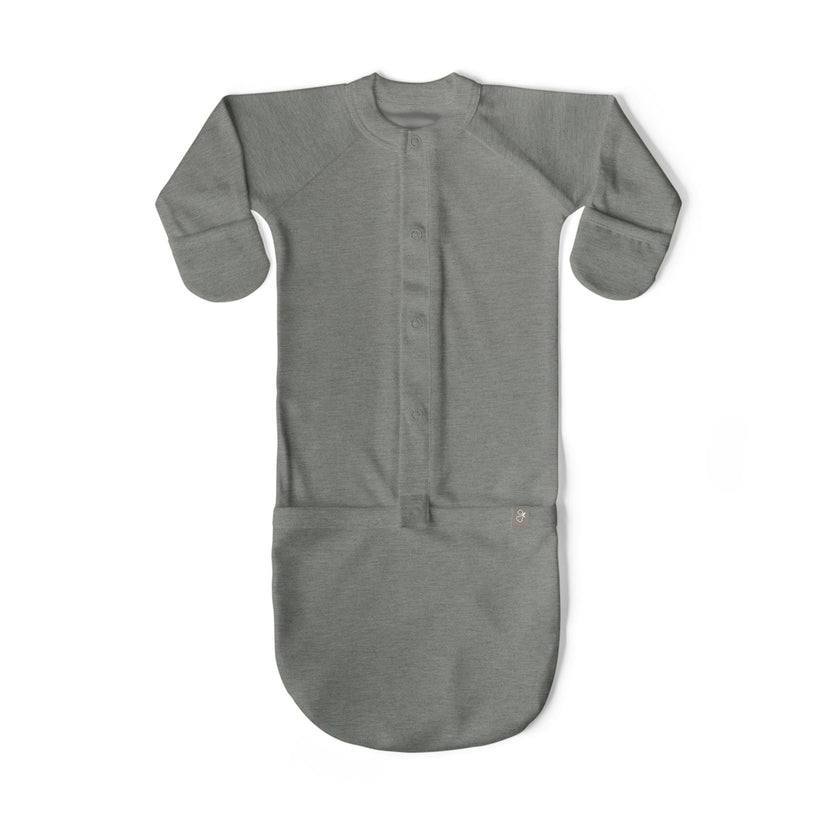 24 HOUR CONVERTIBLE GOWN | BOULDER — Bamboo Organic Cotton Blend, Preemie–6M