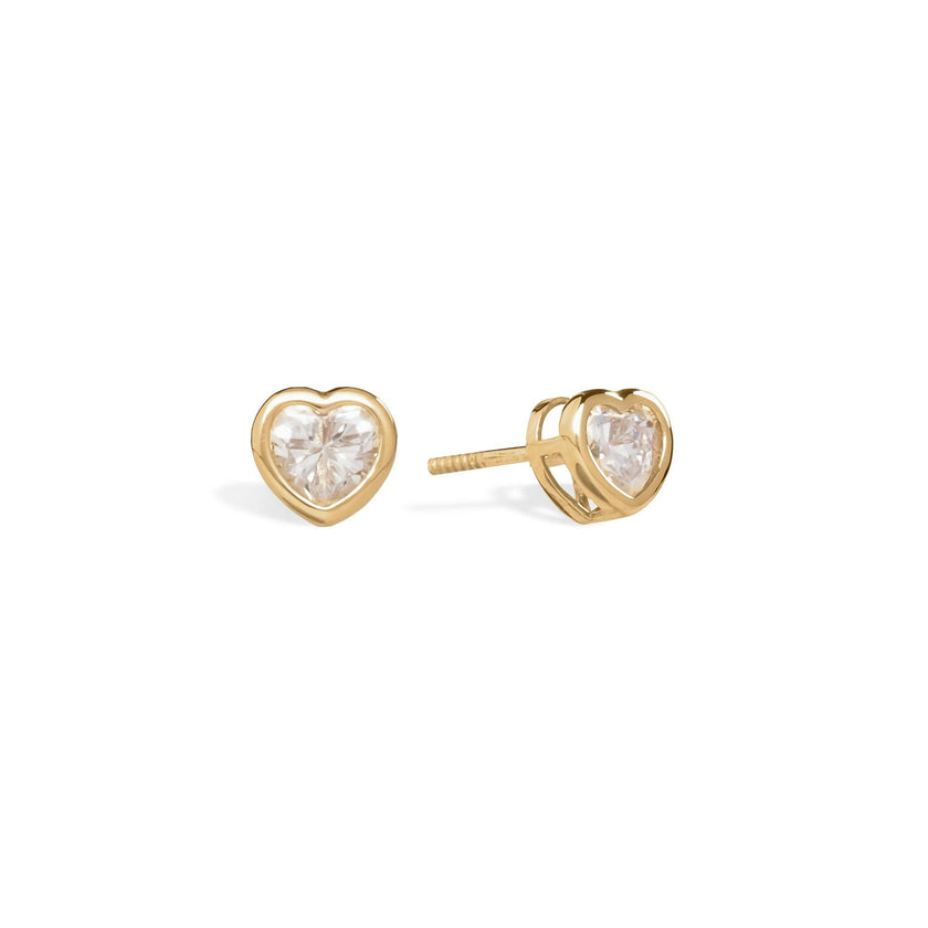 Rosi Twinkle Studs - White