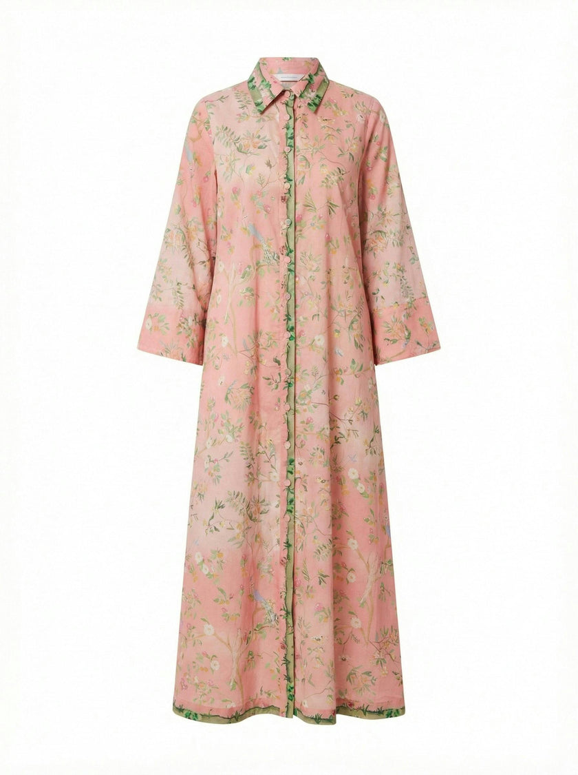 Birdie Dress, Peony Peacock x Larsen McDowell
