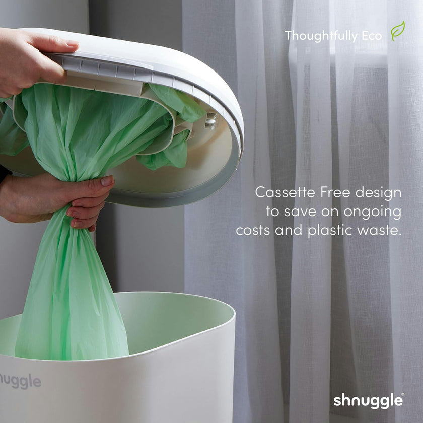 Shnuggle Eco-Touch Nappy Bin Diaper Pail
