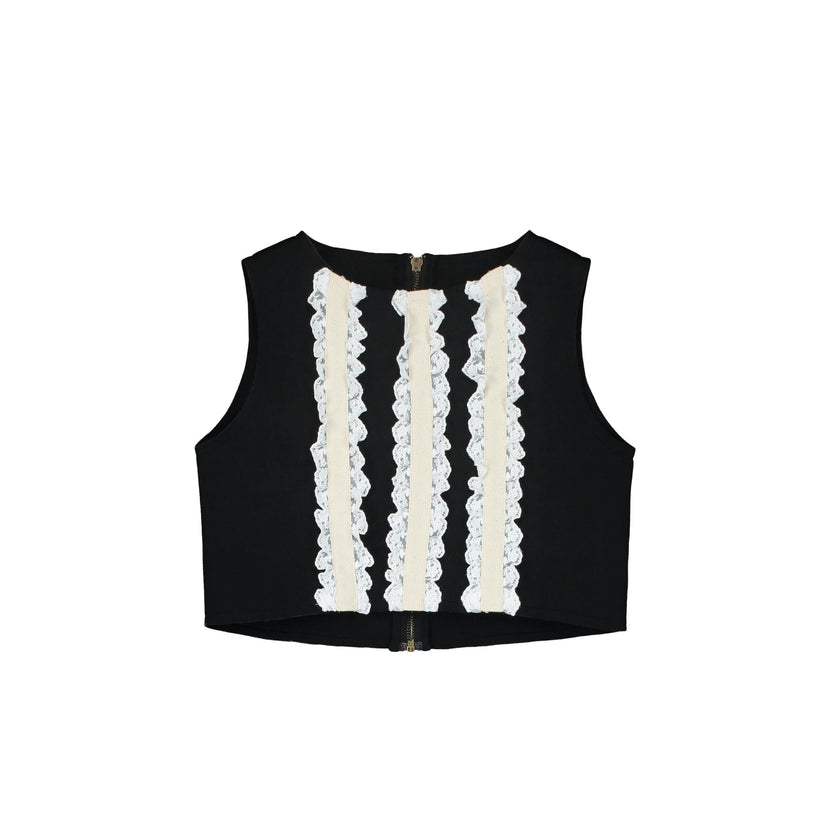 Neoprene Lace Top