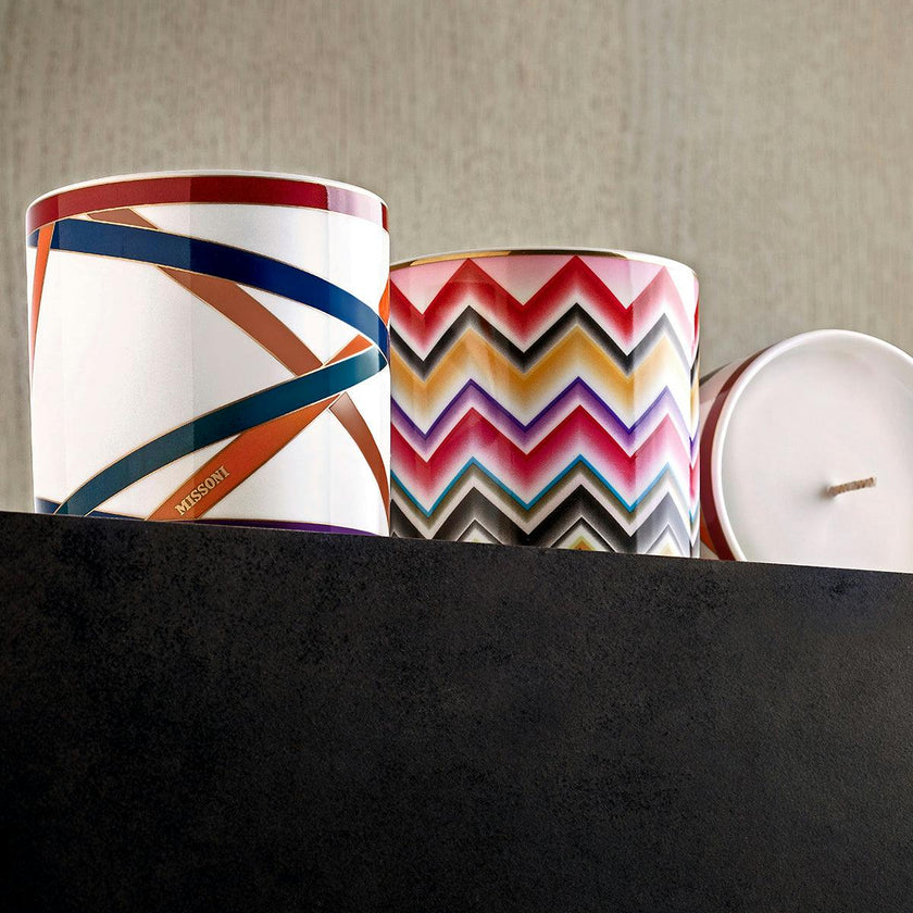 Scented Candle NASTRI 270gr  Multicolor diam. 3.3", H 3.5"
