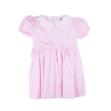 Kylie Dress - Pink Swiss