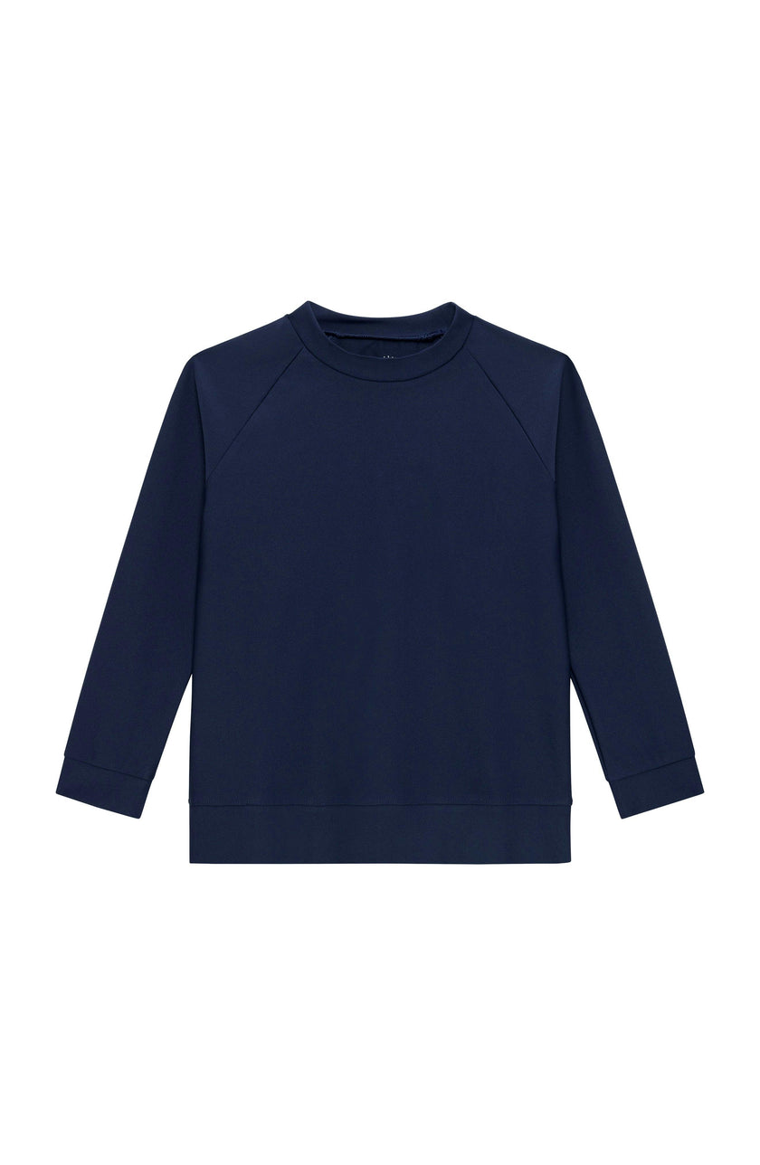 navy pullover