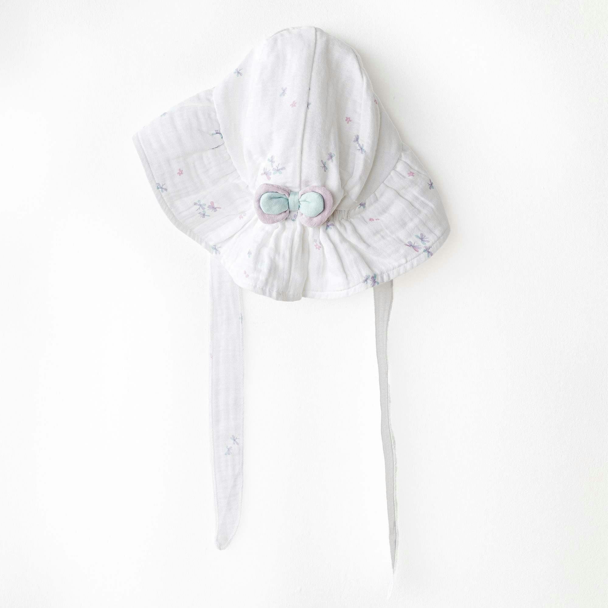 Muslin Bow Hat