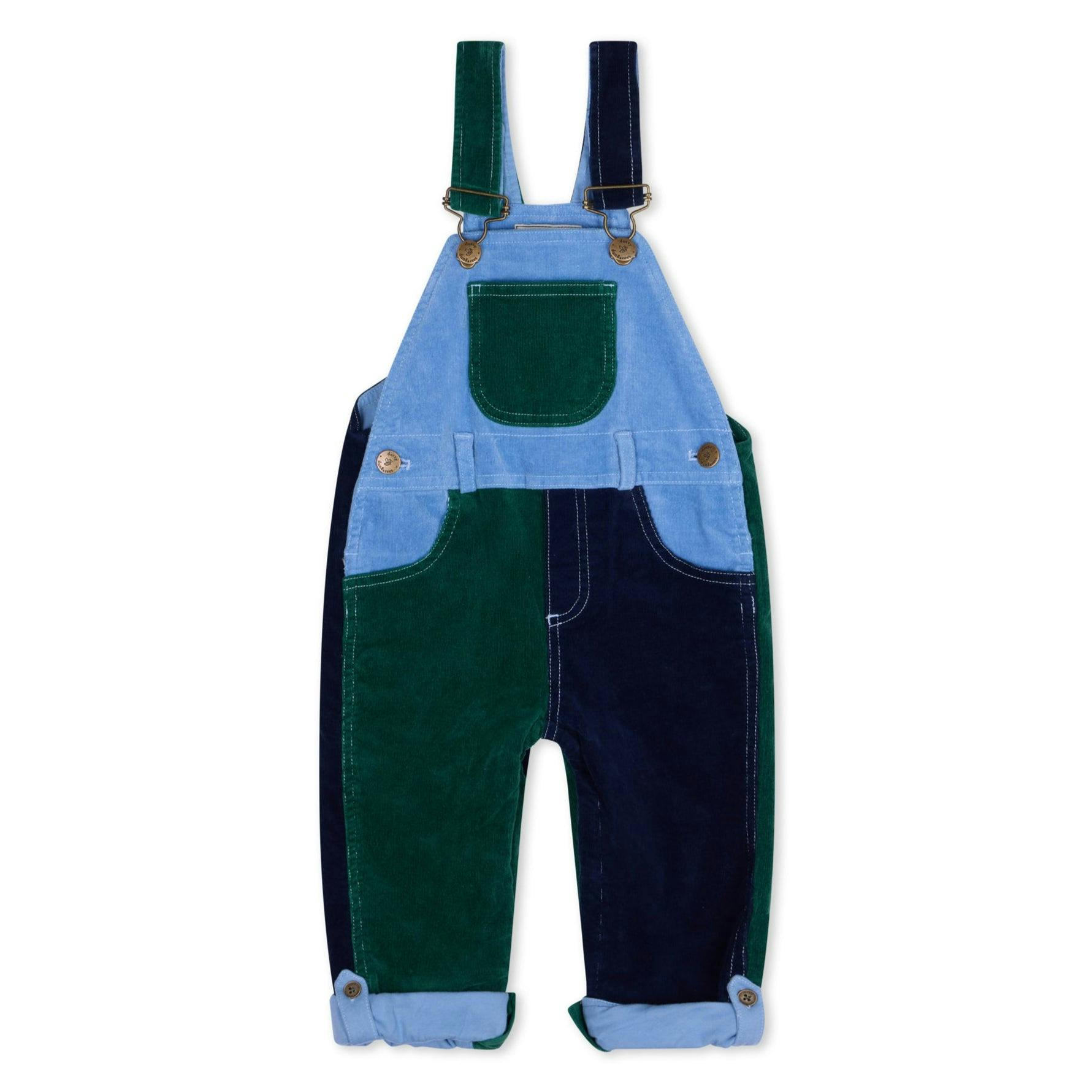 Blackthorn Patchwork Corduroy Overalls