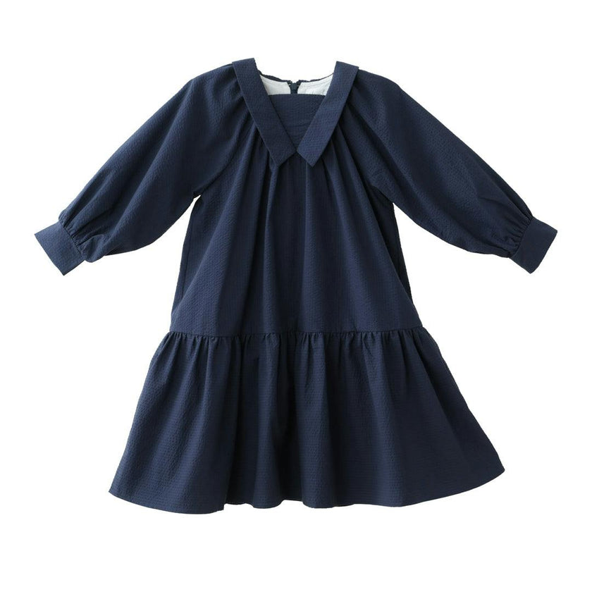 Isla dress (prussian-blue)