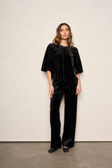 Women's Jin Velvet Wide Leg Pant