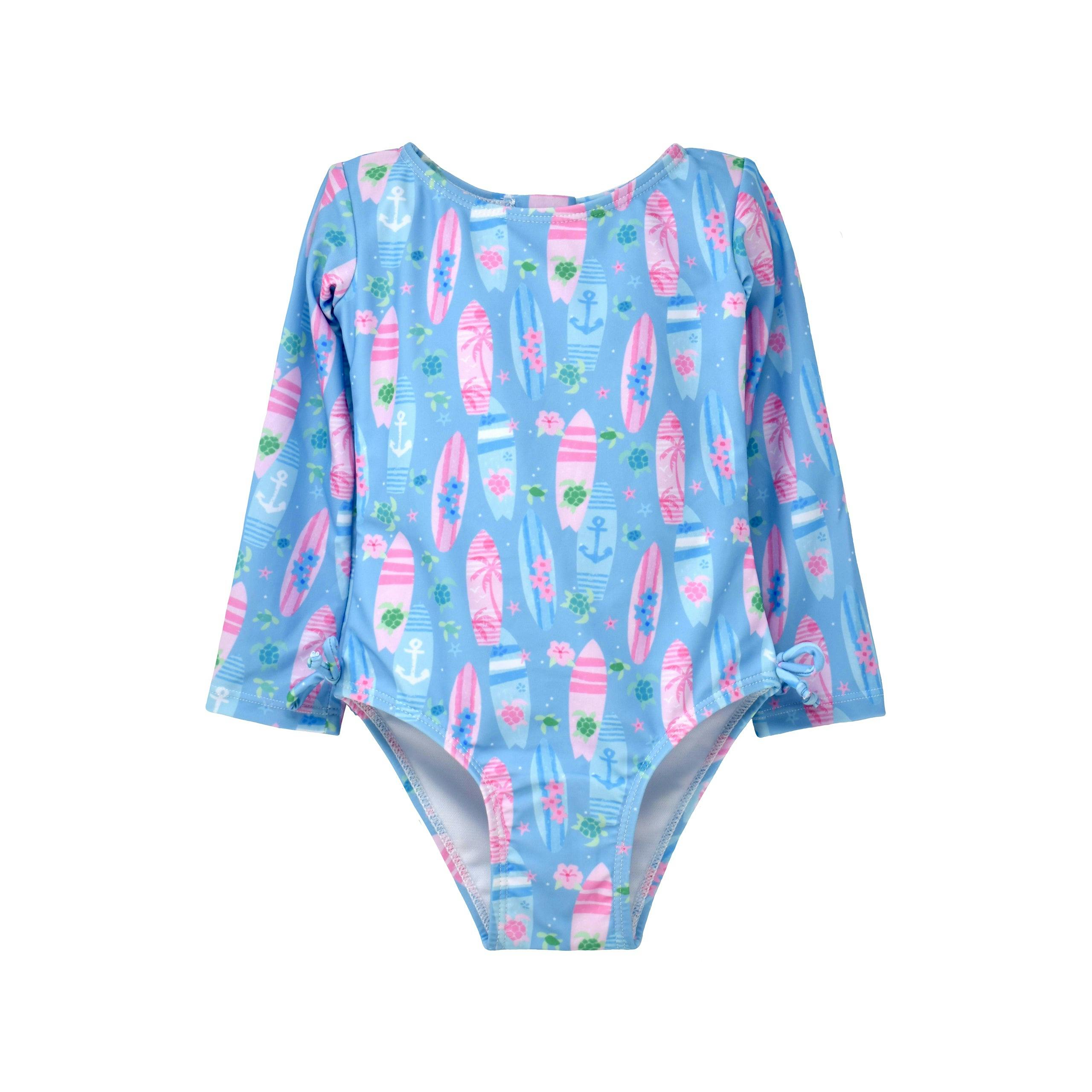 UPF 50+ Charlie L/S Rash Guard Swimsuit
