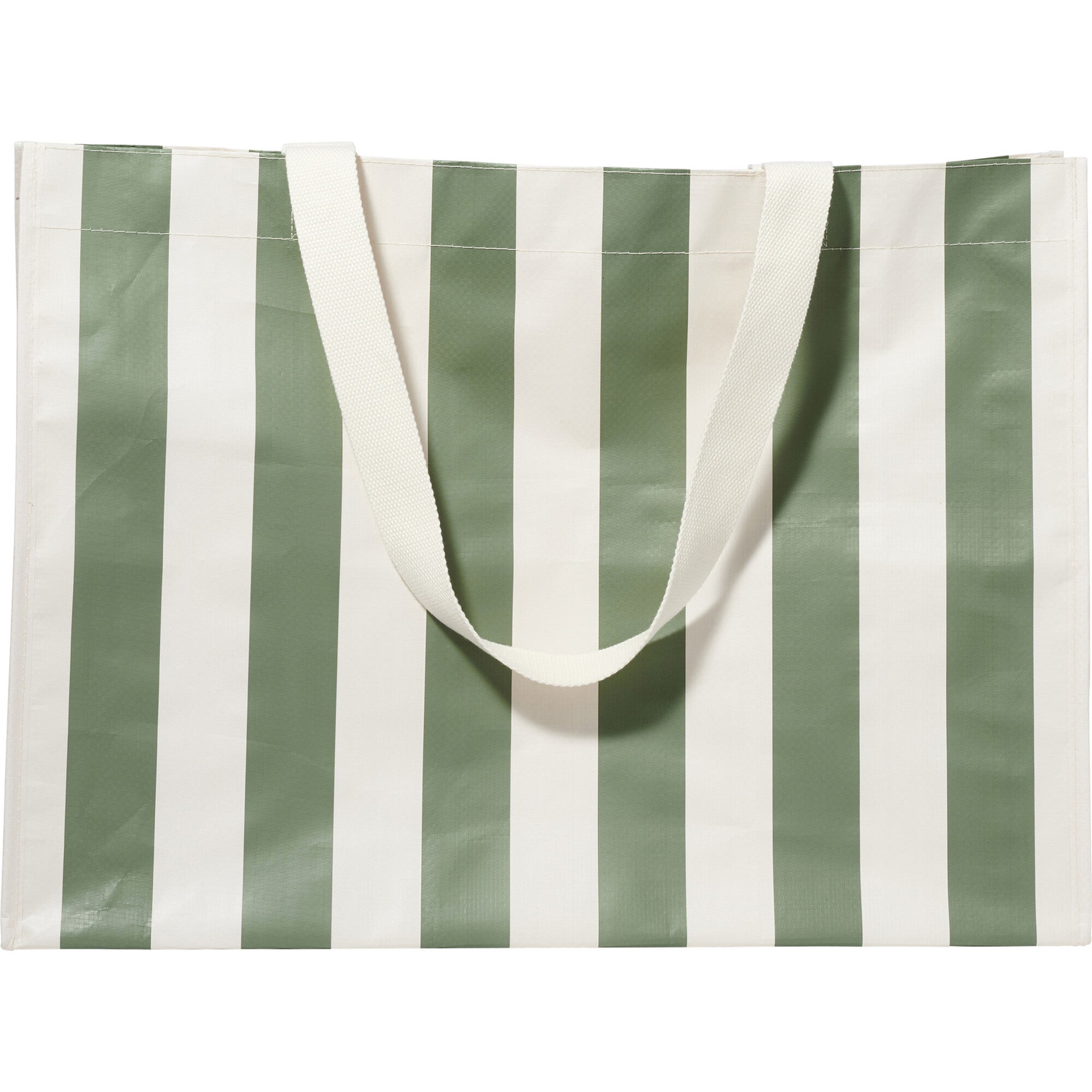 Sunnylife: Carryall Beach Bag - Vacay Olive Stripe