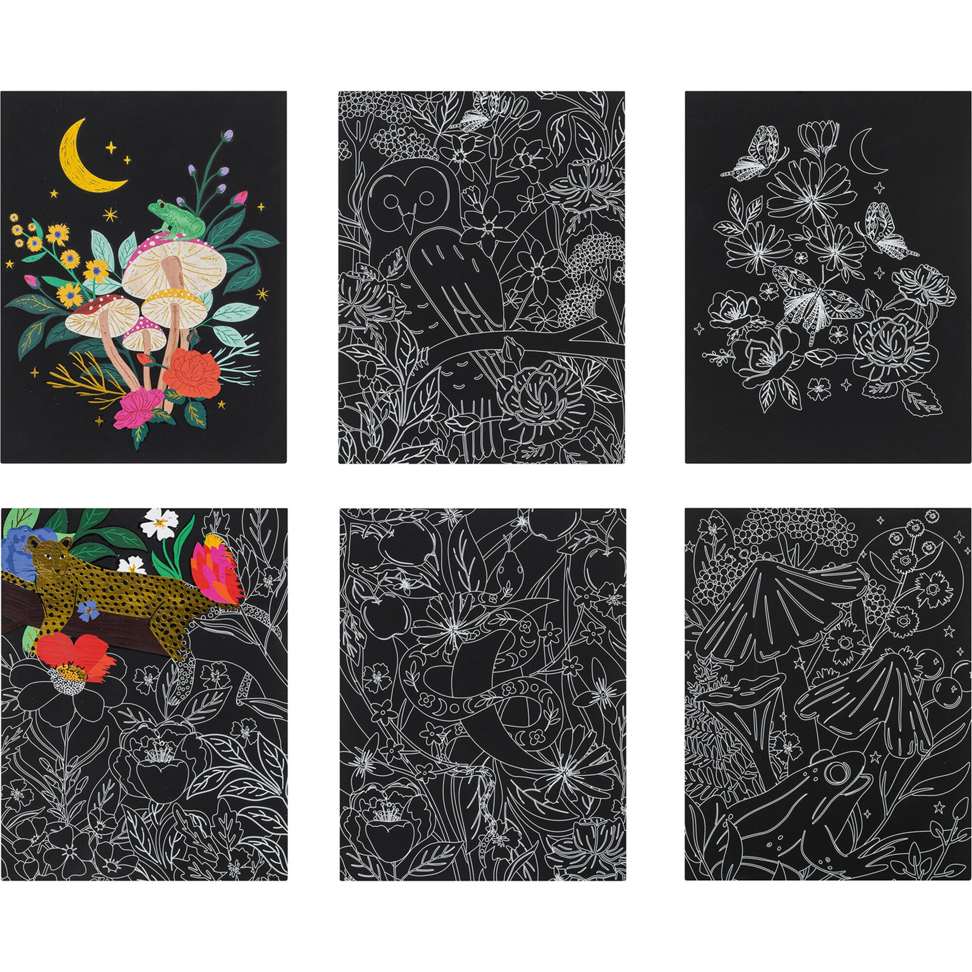 Scratch Art Kit: Mythical Animals
