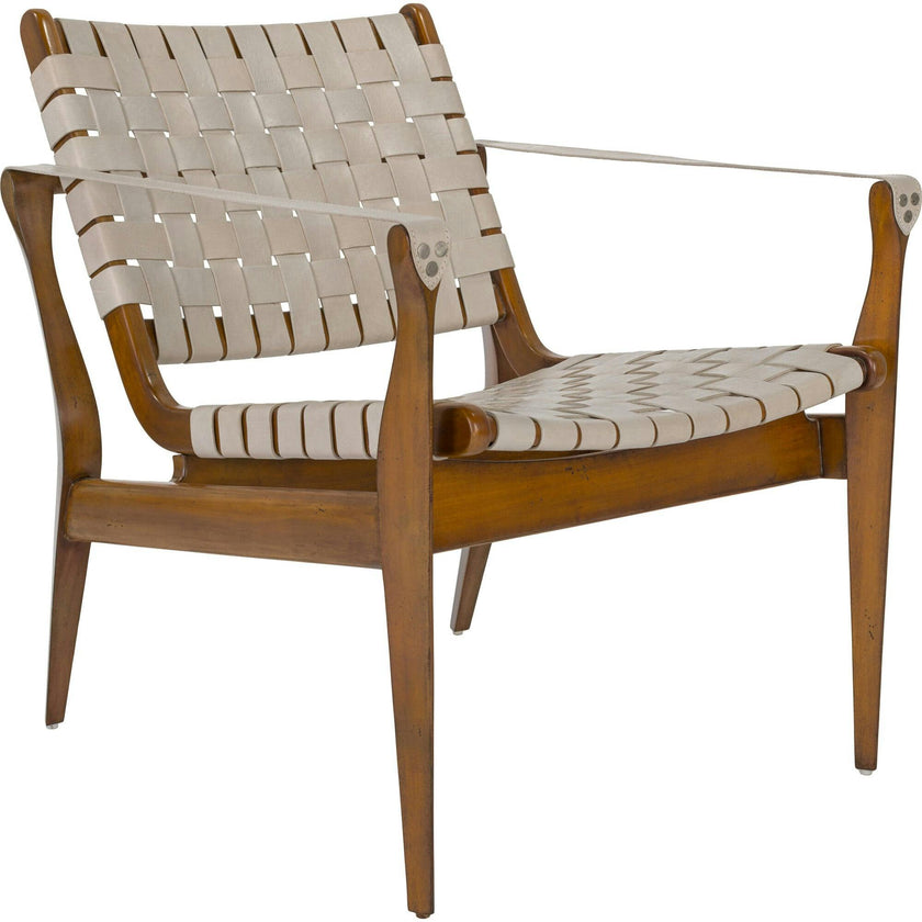 Dilan Leather Safari Chair
