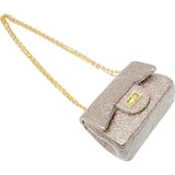 Classic Quilted Sparkle Mini Handbag