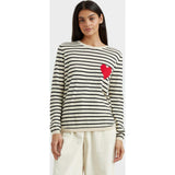 Breton Heart Wool & Cashmere Sweater