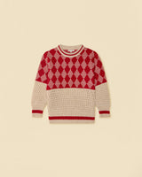 Alpaca Checker Sweater