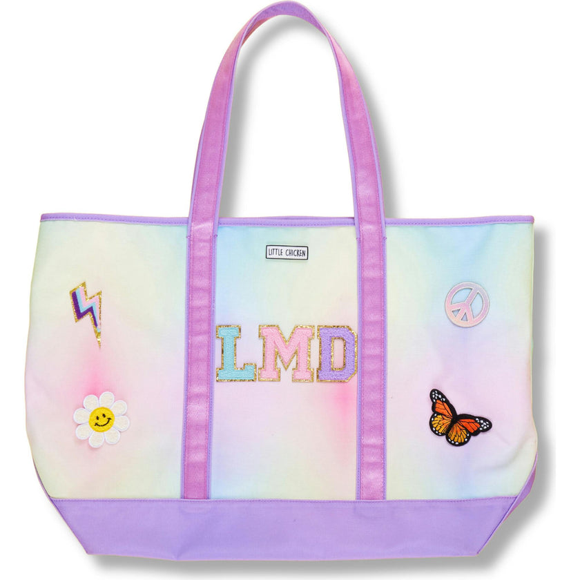 Customizable Hazy Rainbow Weekender Tote