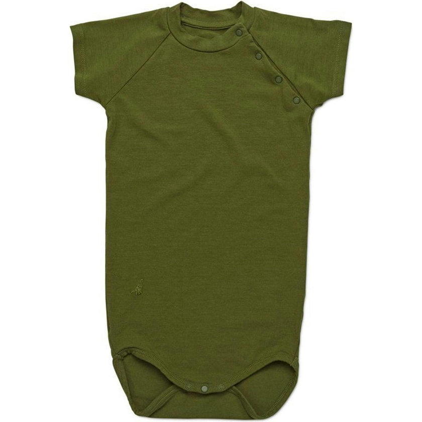 SS Bamboo Bodysuit, Green