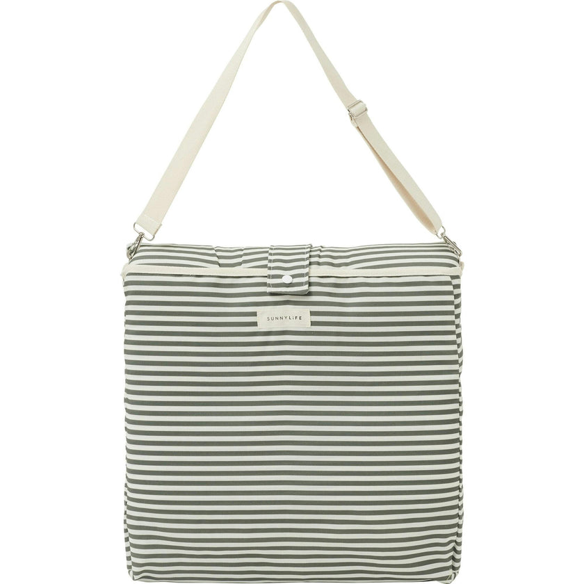 Sunnylife: Reclining Beach Chair - The Vacay Olive
