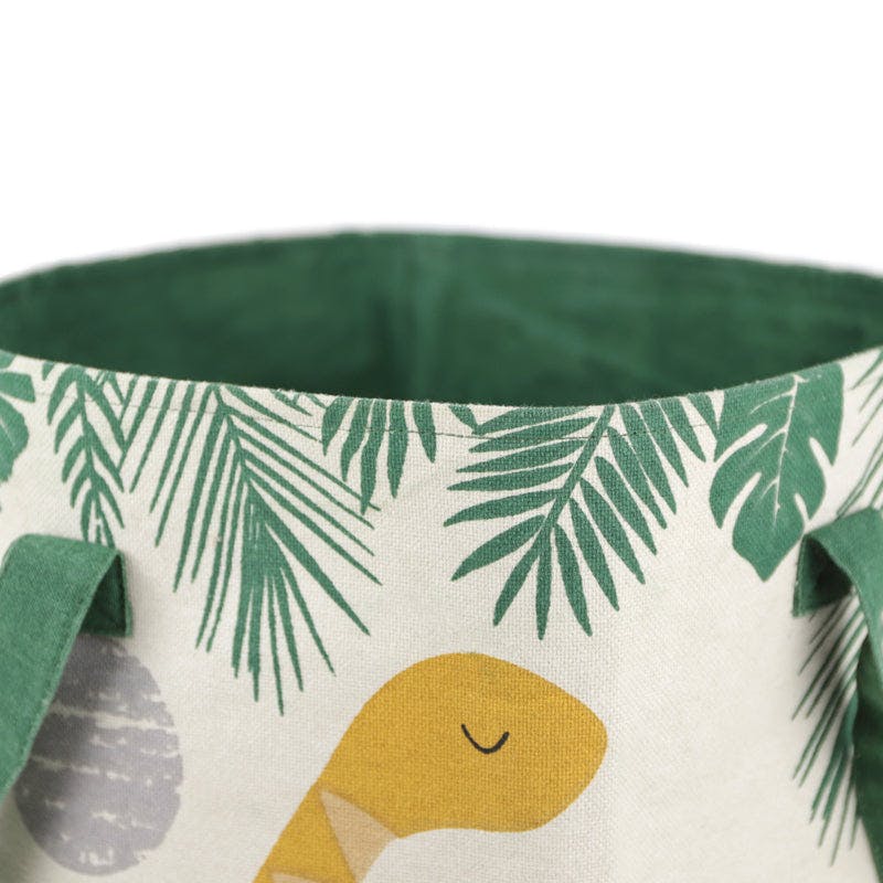 Little Deep Blue Hand-Printed Storage Basket