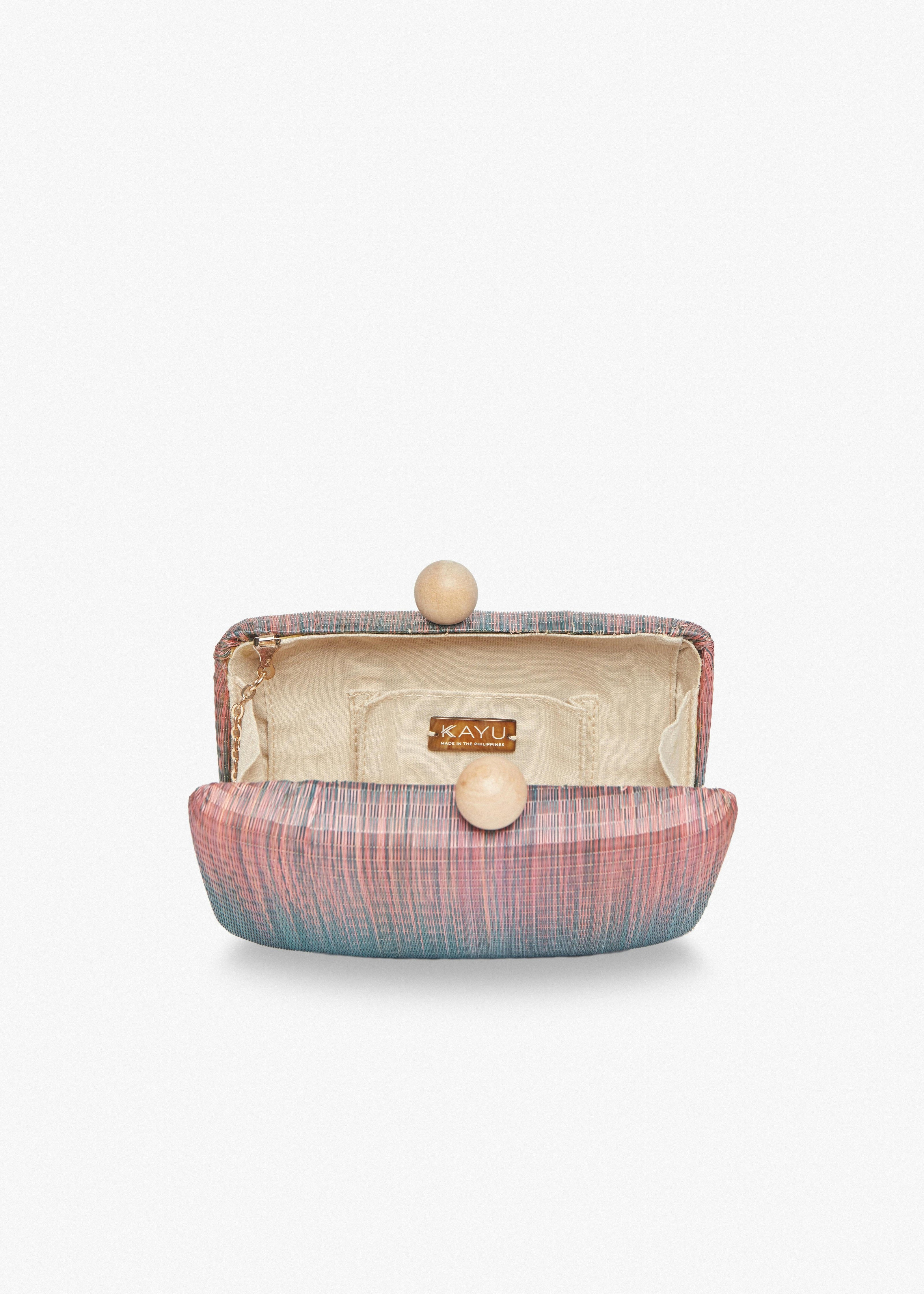 Akna Clutch, Pink Ombre