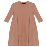 Wide And Narrow Rib Dress