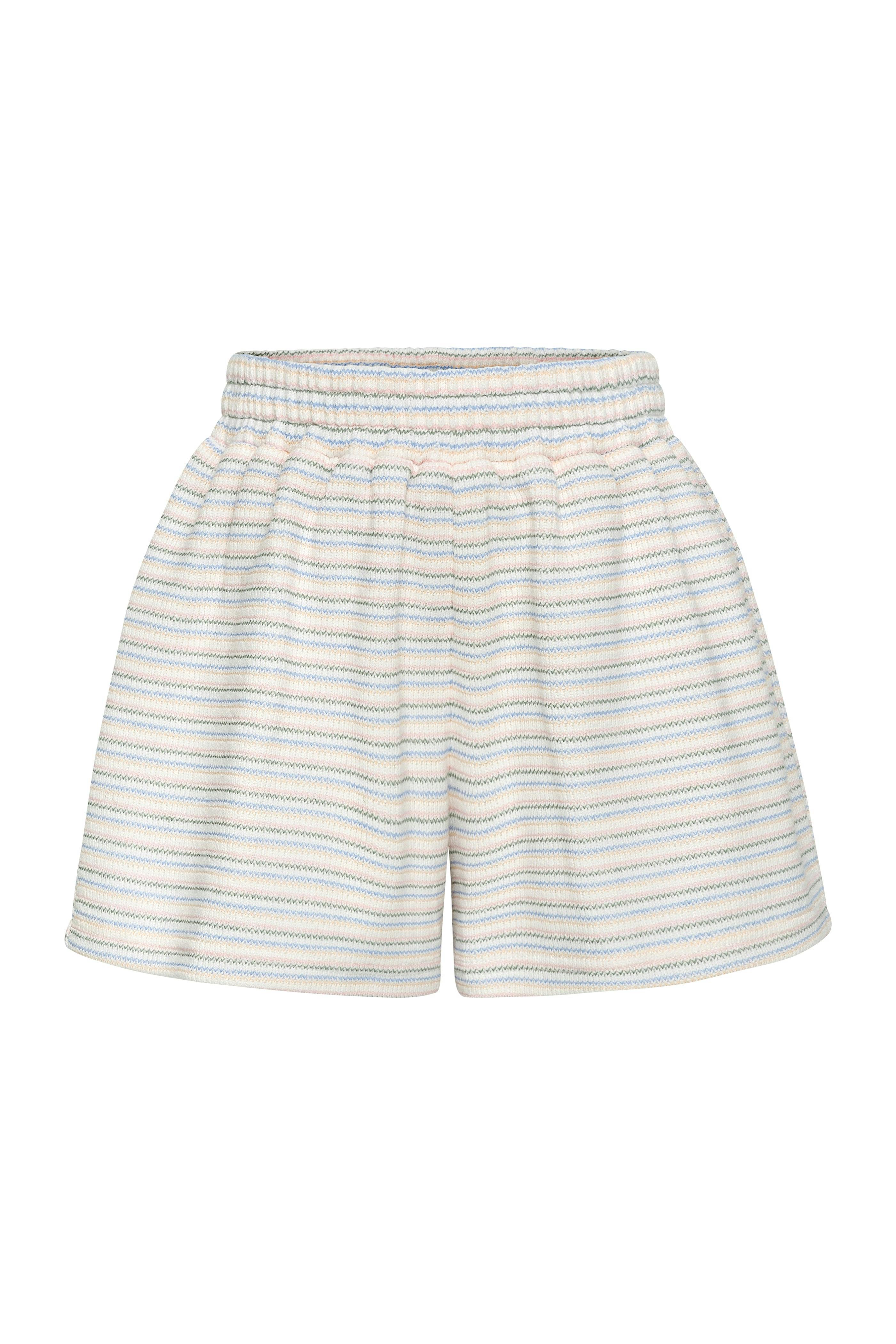 Carlisle Short Macaron Stripe Knit