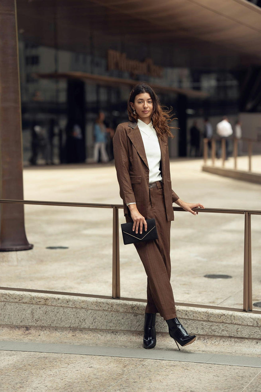 PINSTRIPE BLAZER