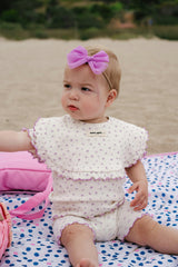 Berry Cotton PJ Set - Purple Floral