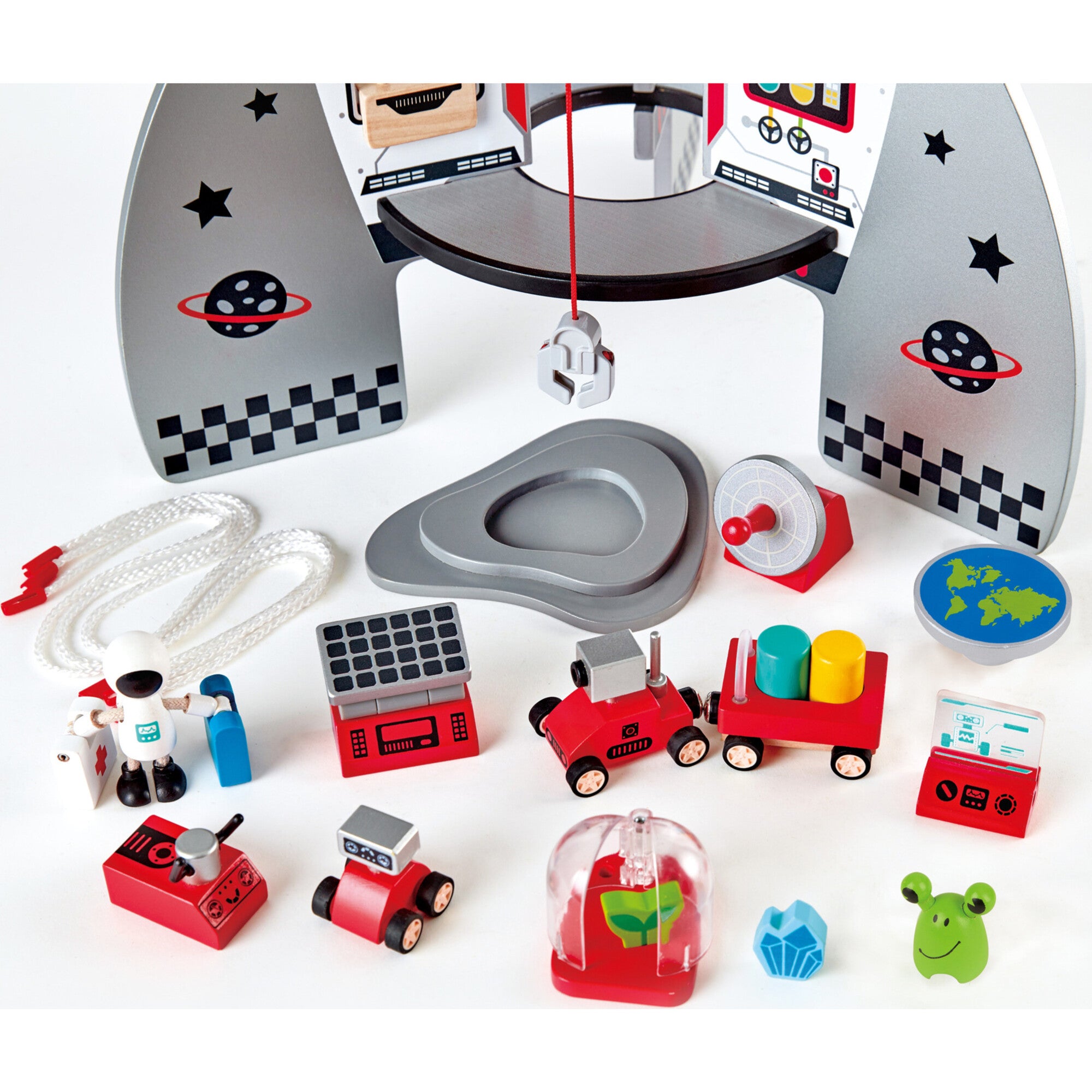 Four-Stage Rocket Ship Playset W/ Accessories