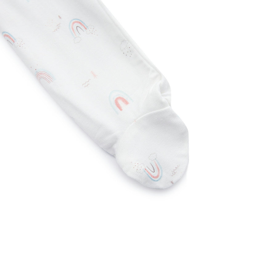 Bamboo Footie Pajama Sleepsuit - Arc en ciel