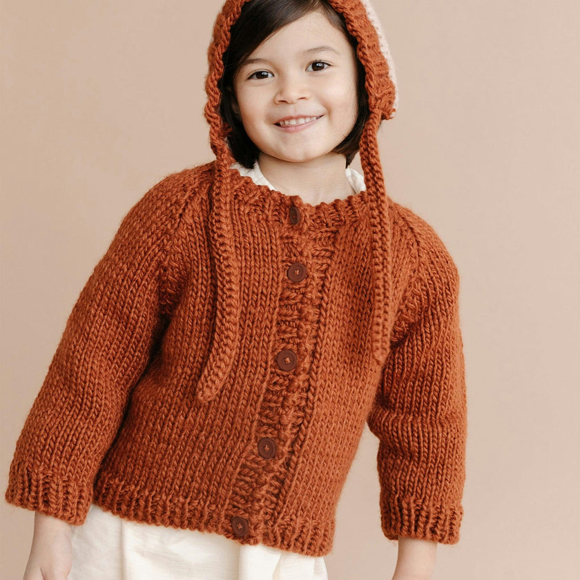 Classic Cardigan - Cinnamon