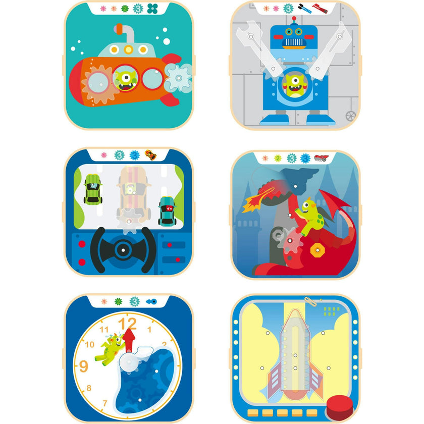Hape: Cogworks Experimental Playset&nbsp;- STEM Engineering Toy