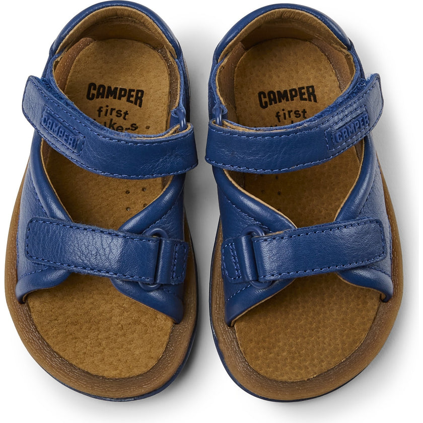 Bicho First Walker Sandals, Blue