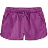 Pom-Pom Shorts, Purple