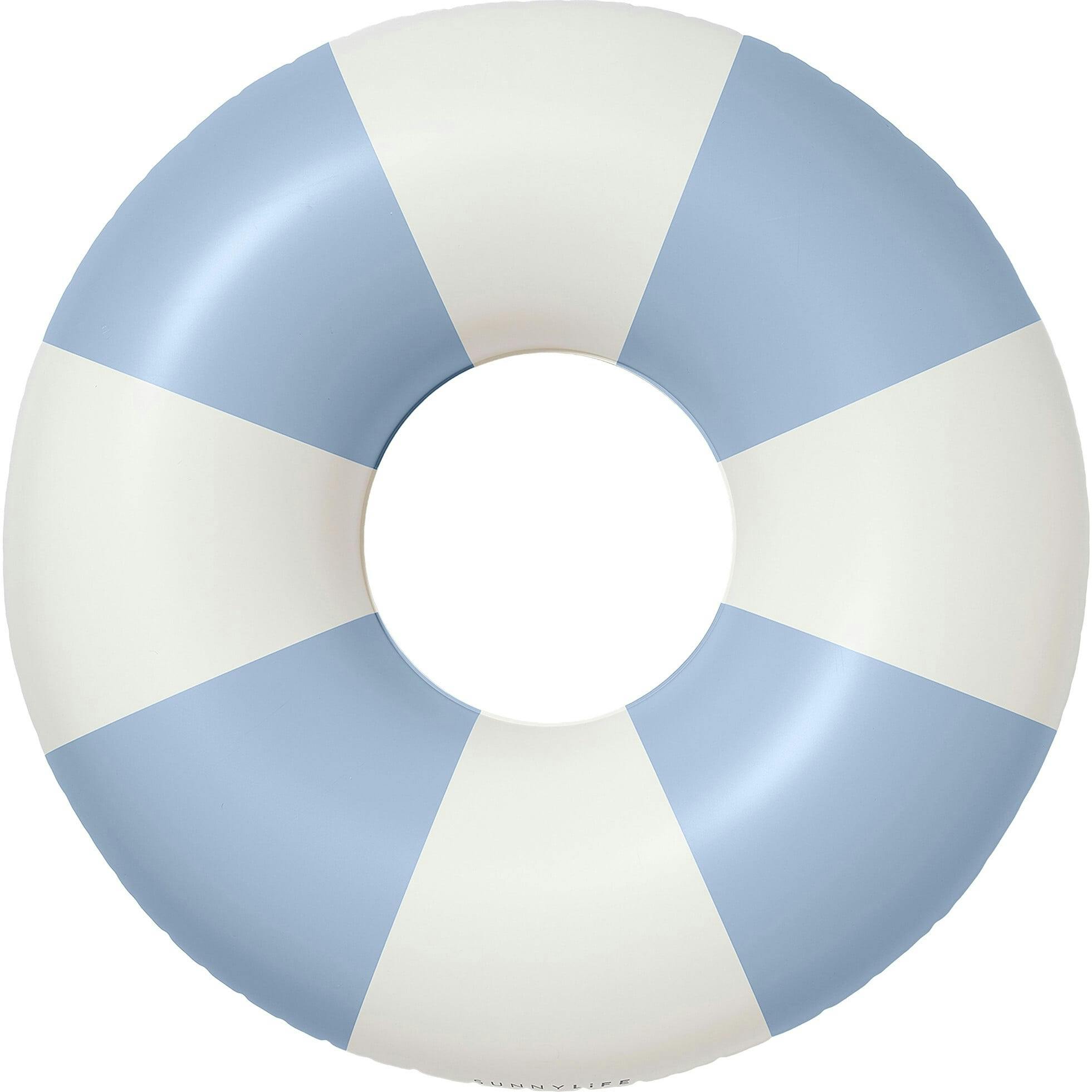 Tube Pool Ring: La Mer Med Blue Stripe