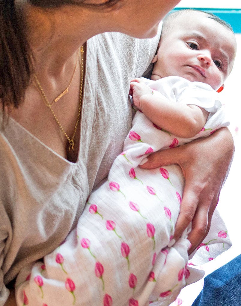 Organic Cotton Muslin Swaddle