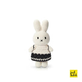 Miffy in Black and White Dress Crochet Doll
